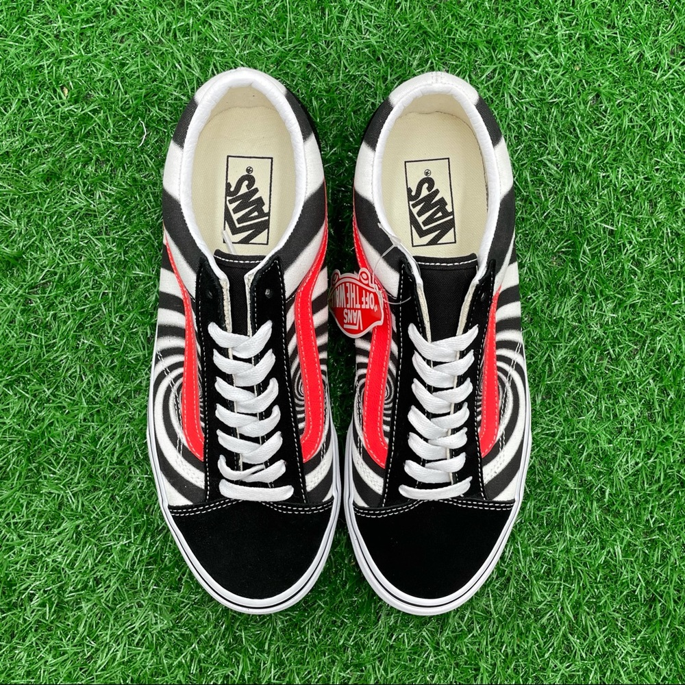 Vans Style 36 Swirl Optical Illusion - Picture 2 of 7
